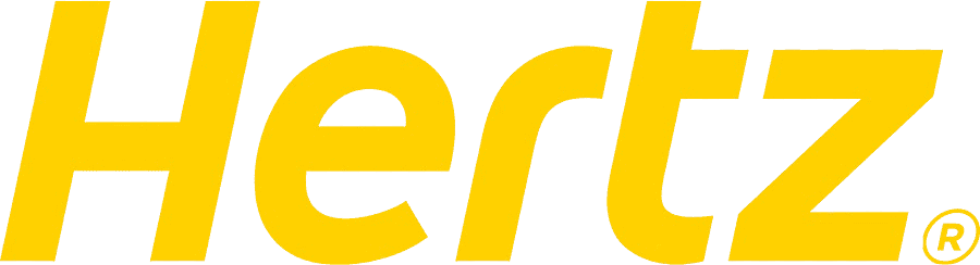 شعار شركة Hertz لتأجير السيارات