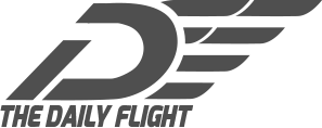 شعار The Daily Flight الرمادي